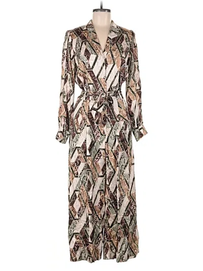 Pre-owned H&m Jumpsuit In Ivory