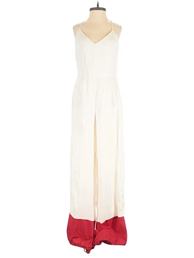 Pre-owned H&m Jumpsuit In Ivory