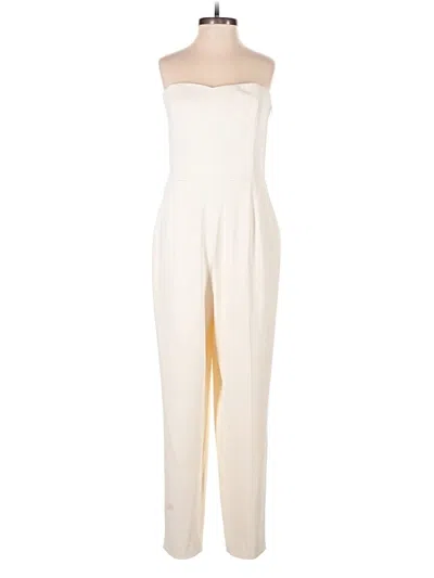 Pre-owned H&m Jumpsuit In Ivory