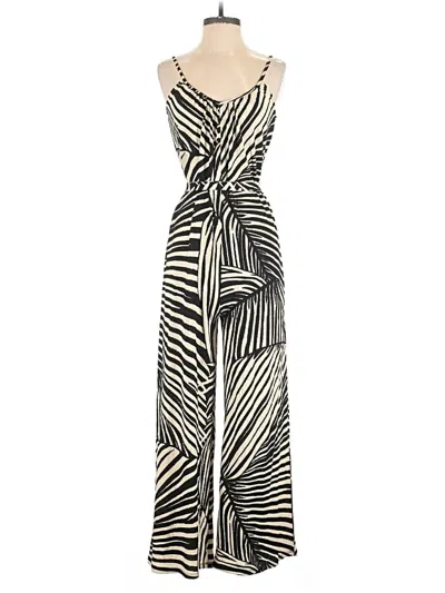Pre-owned H&m Jumpsuit In Ivory