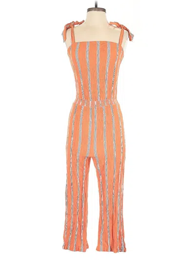 Pre-owned H&m Jumpsuit In Orange