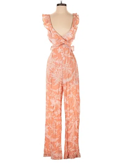 Pre-owned H&m Jumpsuit In Orange