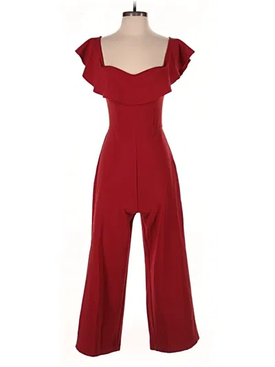 H&m Jumpsuit In Red