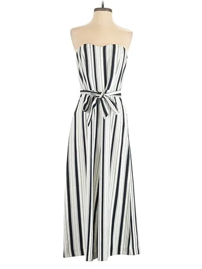Pre-owned H&m Jumpsuit In White