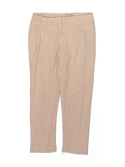 Pre-owned H&m Kids' Khaki Pant In Brown