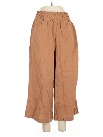 Pre-owned H&m Khaki Pant In Brown