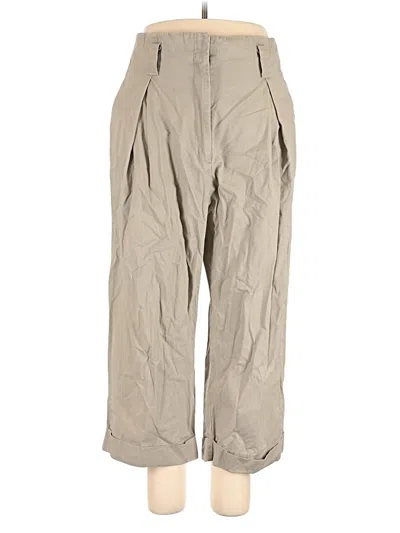 Pre-owned H&m Khaki Pant In Brown