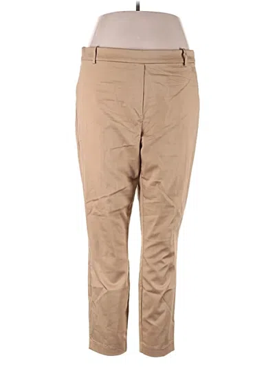 Pre-owned H&m Khaki Pant In Brown