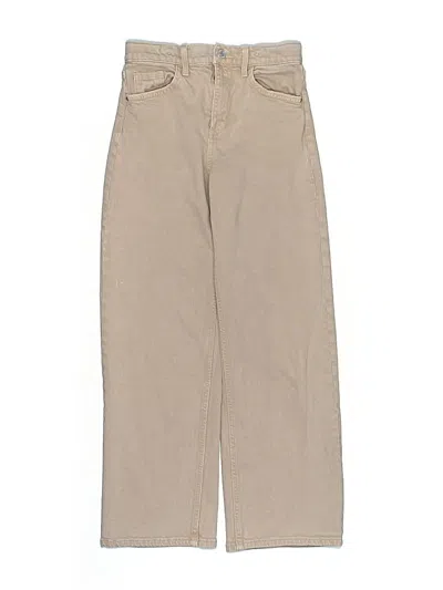 Pre-owned H&m Kids' Khaki Pant In Brown