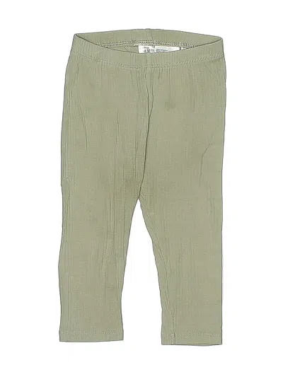 Pre-owned H&m Kids' Khaki Pant In Green