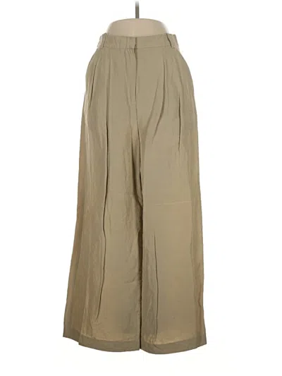 Pre-owned H&m Khaki Pant In Tan