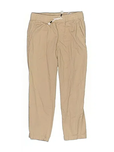 Pre-owned H&m Kids' Khaki Pant In Tan