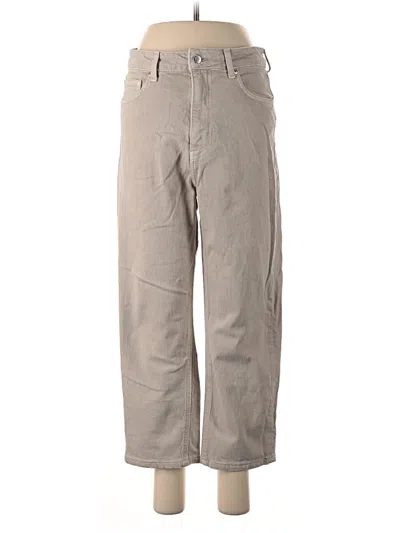 Pre-owned H&m Khaki Pant In Tan