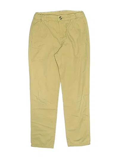 Pre-owned H&m Kids' Khaki Pant In Yellow