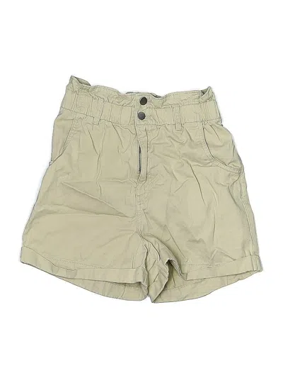 Pre-owned H&m Khaki Shorts In Brown