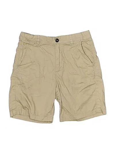 Pre-owned H&m Kids' Khaki Shorts In Brown