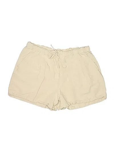Pre-owned H&m Khaki Shorts In Brown