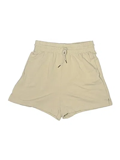 Pre-owned H&m Khaki Shorts In Brown