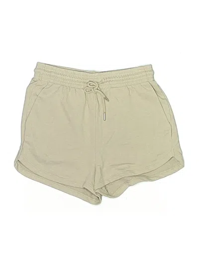 Pre-owned H&m Khaki Shorts In Brown
