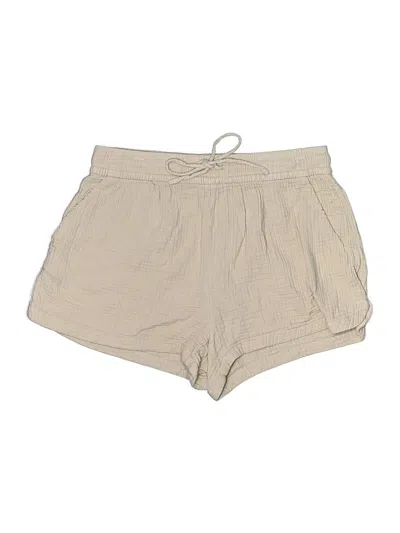 Pre-owned H&m Khaki Shorts In Brown