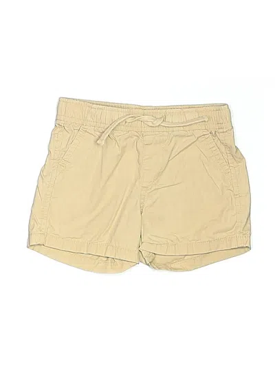 Pre-owned H&m Kids' Khaki Shorts In Brown