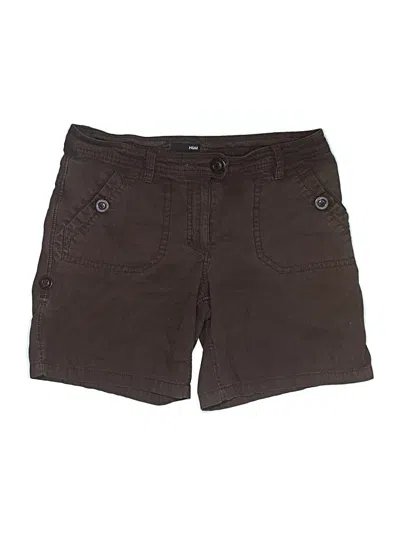 Pre-owned H&m Khaki Shorts In Brown