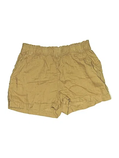 Pre-owned H&m Khaki Shorts In Gold