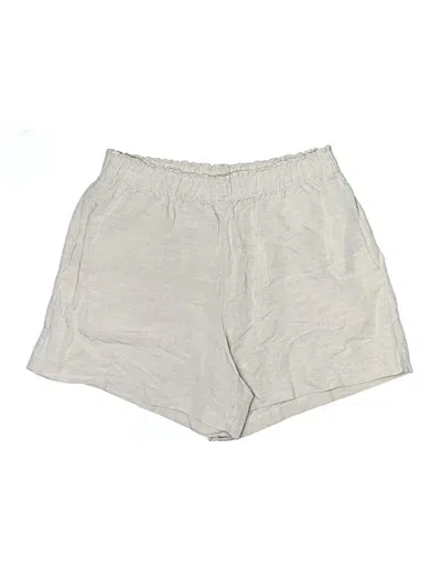 Pre-owned H&m Khaki Shorts In Gray