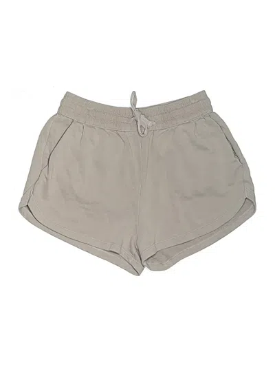 Pre-owned H&m Khaki Shorts In Gray