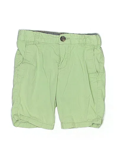 Pre-owned H&m Kids' Khaki Shorts In Green