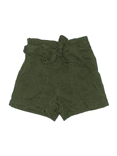 Pre-owned H&m Khaki Shorts In Green
