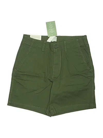 H&m Khaki Shorts In Green