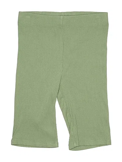 Pre-owned H&m Khaki Shorts In Green