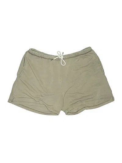 Pre-owned H&m Khaki Shorts In Green