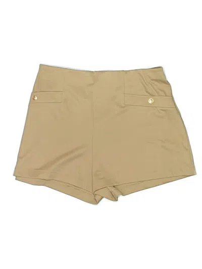 Pre-owned H&m Khaki Shorts In Tan