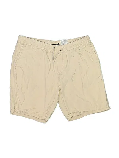 Pre-owned H&m Khaki Shorts In Tan