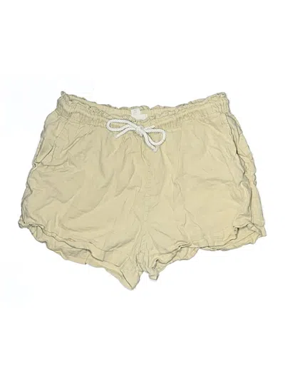 Pre-owned H&m Khaki Shorts In Tan