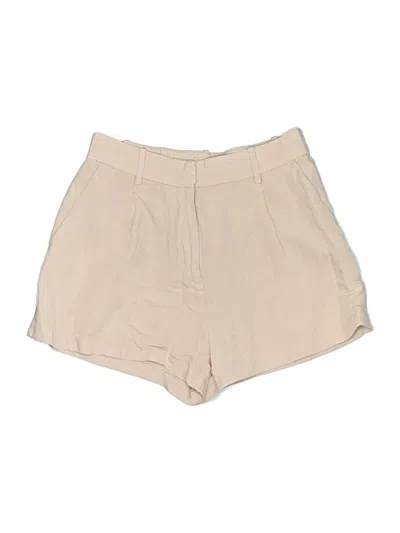 Pre-owned H&m Khaki Shorts In Tan