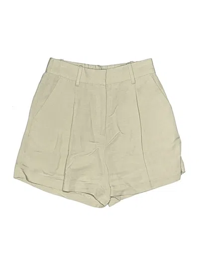 Pre-owned H&m Khaki Shorts In Tan