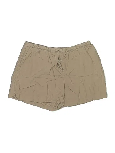 Pre-owned H&m Khaki Shorts In Tan