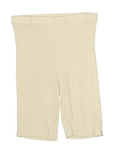 Pre-owned H&m Khaki Shorts In White