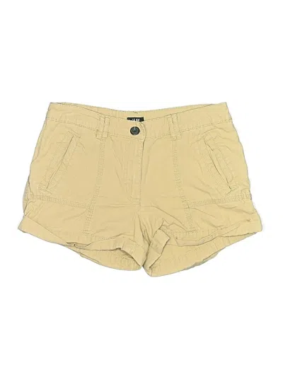 Pre-owned H&m Khaki Shorts In Yellow