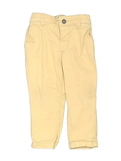 Pre-owned H&m Kids' Khakis In Yellow