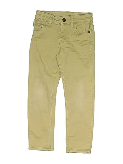 Pre-owned H&m Kids' Khakis In Yellow