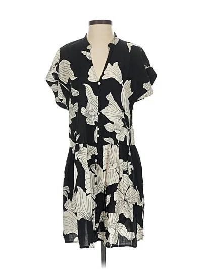 Pre-owned H&m Kimono In Black