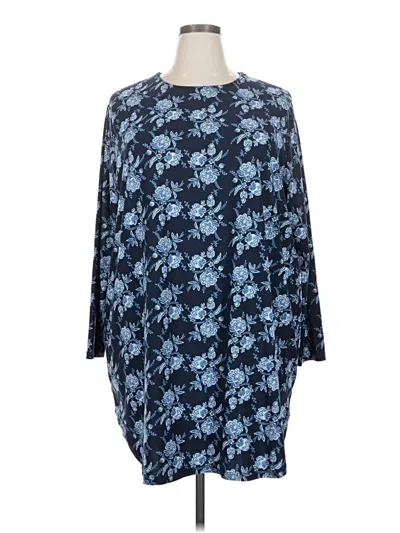 Pre-owned H&m Kimono In Blue