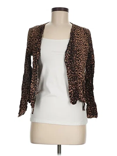 Pre-owned H&m Kimono In Brown