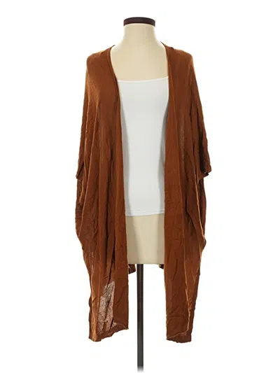 Pre-owned H&m Kimono In Brown