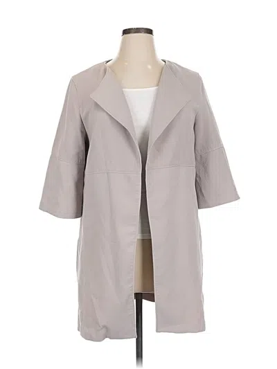 Pre-owned H&m Kimono In Gray