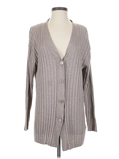 Pre-owned H&m Kimono In Gray